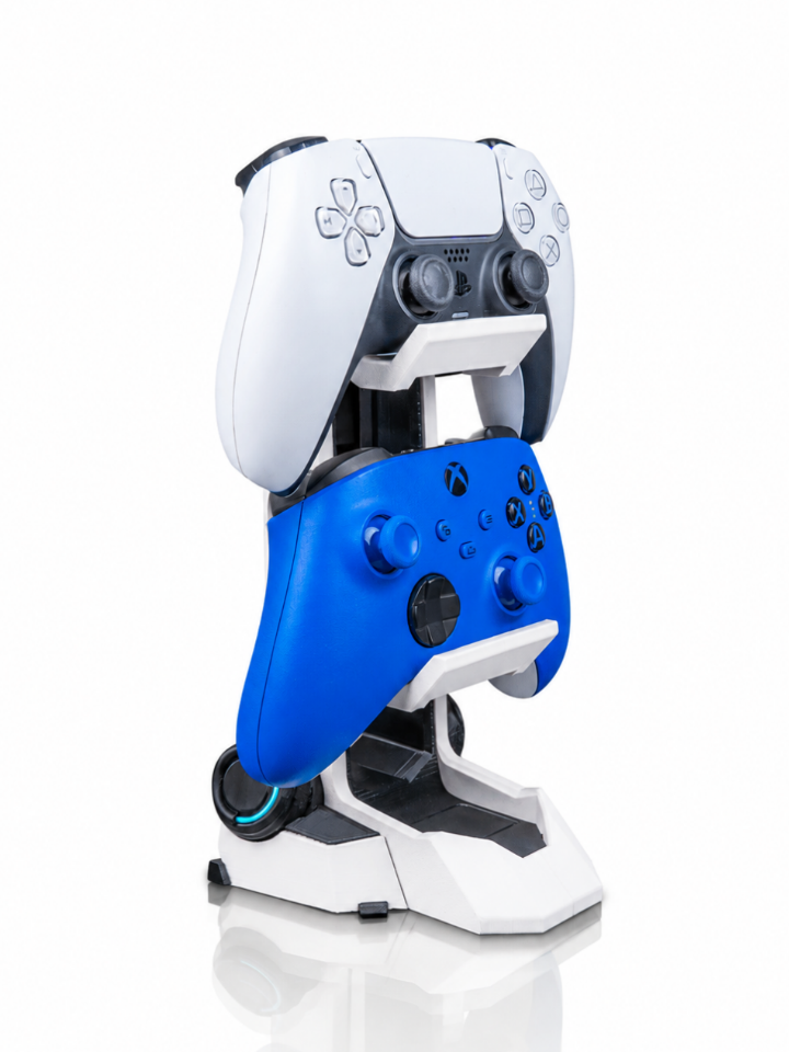 Uniwersalny stojak na 2 pady PS5 / PS4 / Xbox / PC | gamingowy stojak TECH | idealny prezent dla gracza
